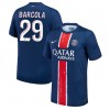 Paris Saint-Germain Bradley Barcola #29 Heimtrikot 2024-25 Kurzarm